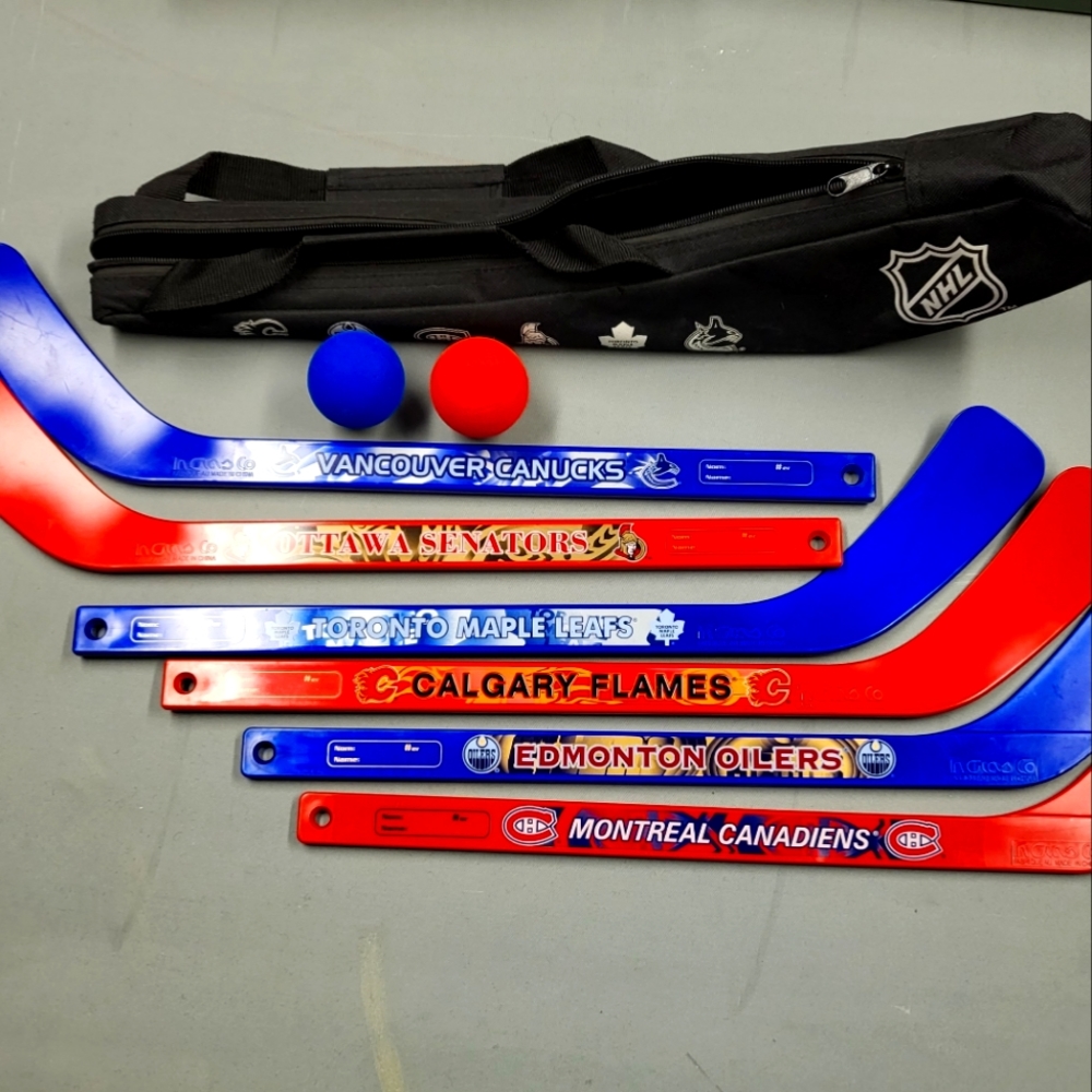 NHL Mini Sticks Set ~ Canadian Teams